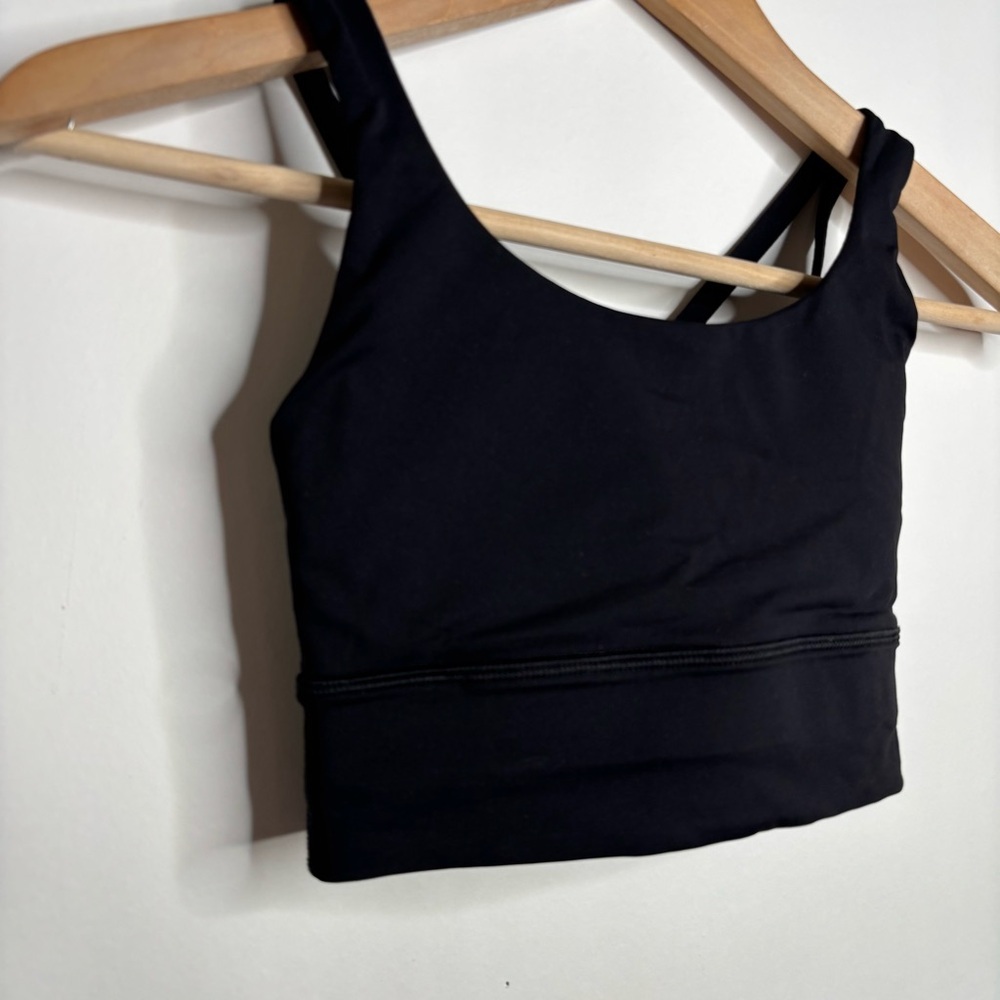 LULULEMON WOMEN'S ENERGY LONGLINE BRA *MEDIUM SUPPORT, B–D CUPS size 2 - Picture 4 of 8